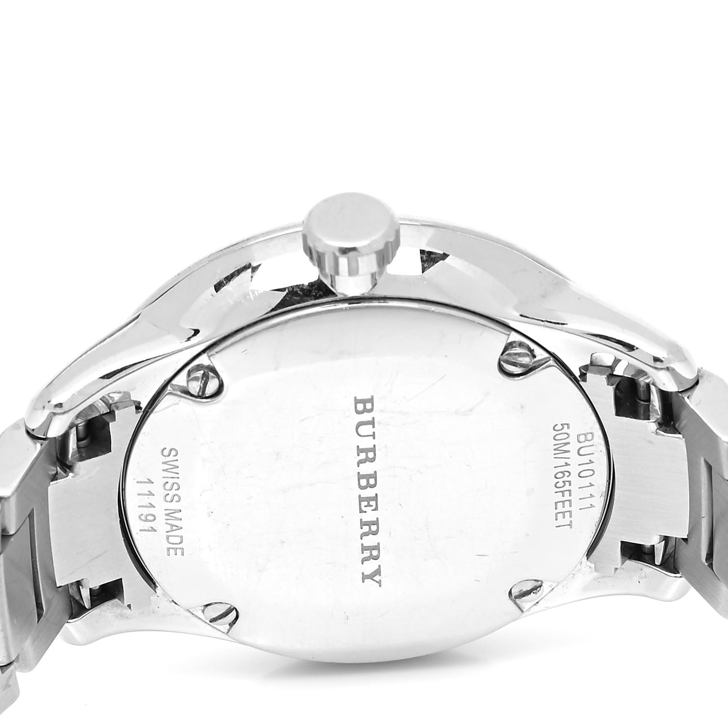 Burberry BU10111 The Classic Pink Check Dial Women's Watch