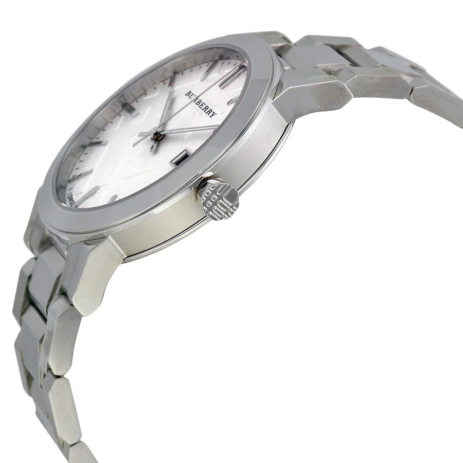 Burberry BU9000 Silver Dial Men's Watch