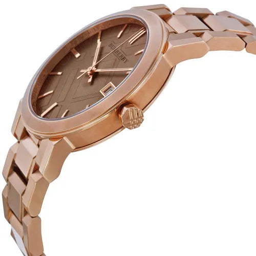 Burberry BU9034 Rose Dial Women's Watch