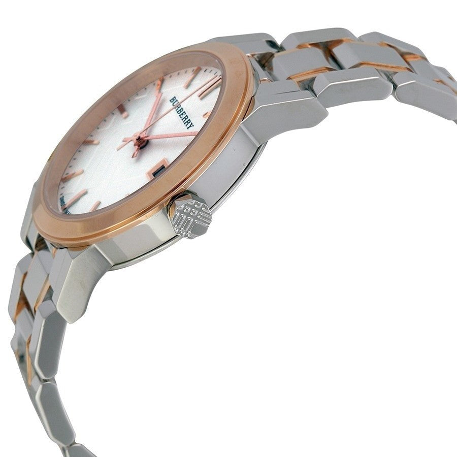 Burberry BU9105 Two Tone Rose Gold Women's Watch