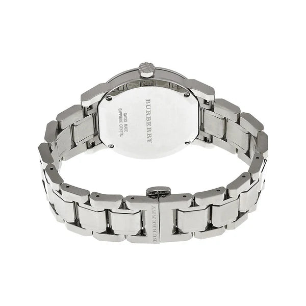 Burberry BU9124 Pink Check Stamped Women's Watch