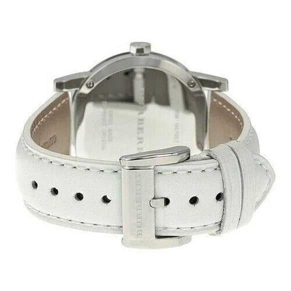 Burberry BU9128 White Impressed Check Dial Women's Watch