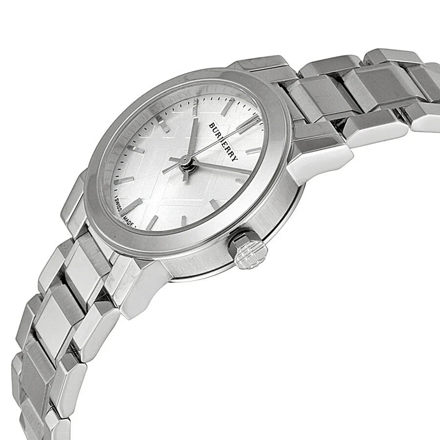 Burberry BU9200 Silver Dial Stainless Steel Women's Watch
