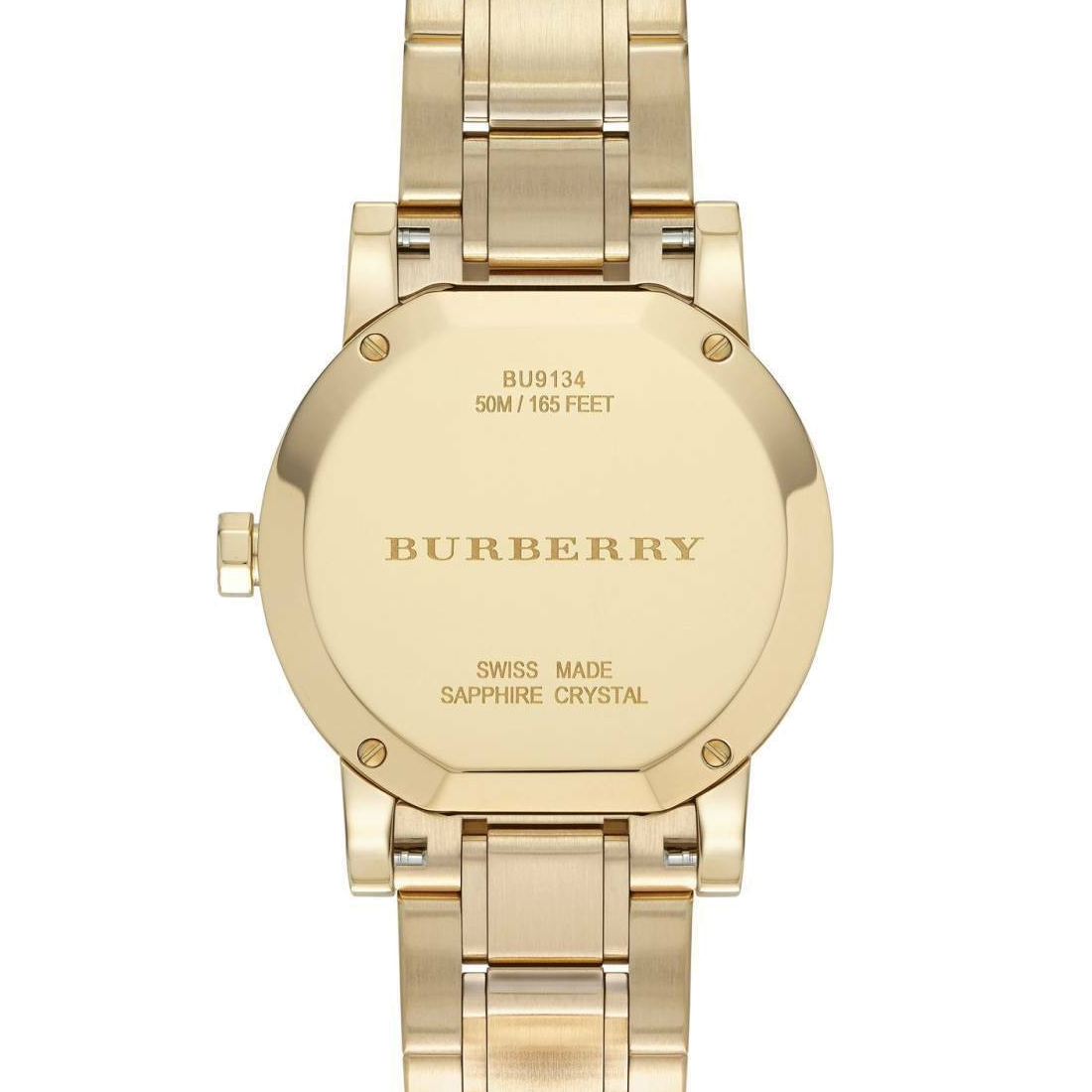 Burberry BU9203 Gold Stainless Steel Women's Watch