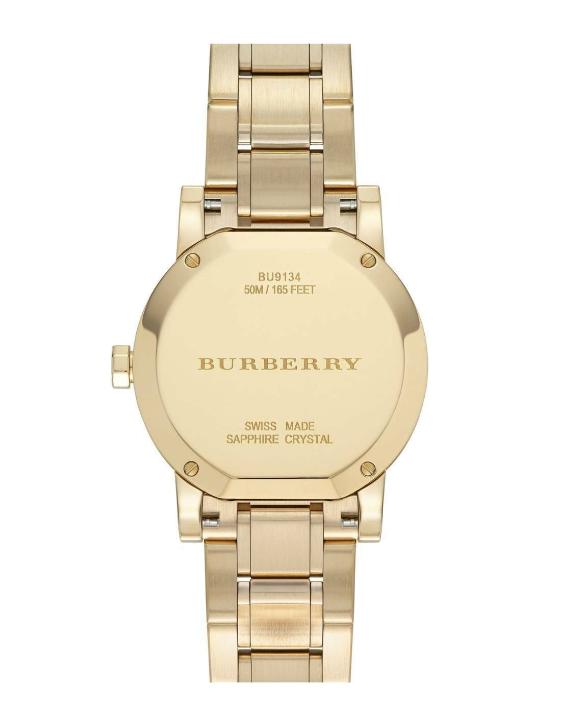 Burberry BU9203 Gold Stainless Steel Women's Watch