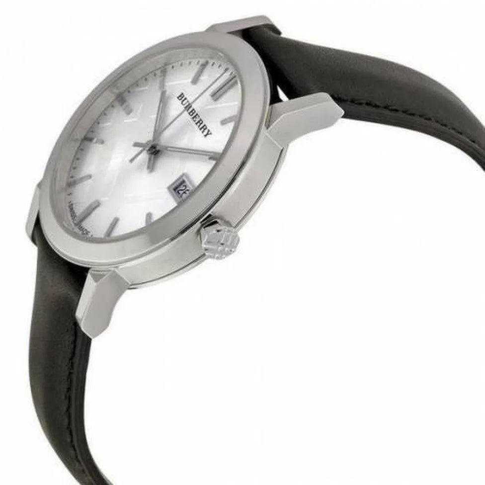 Burberry BU9206 Black Leather Strap Women's Watch