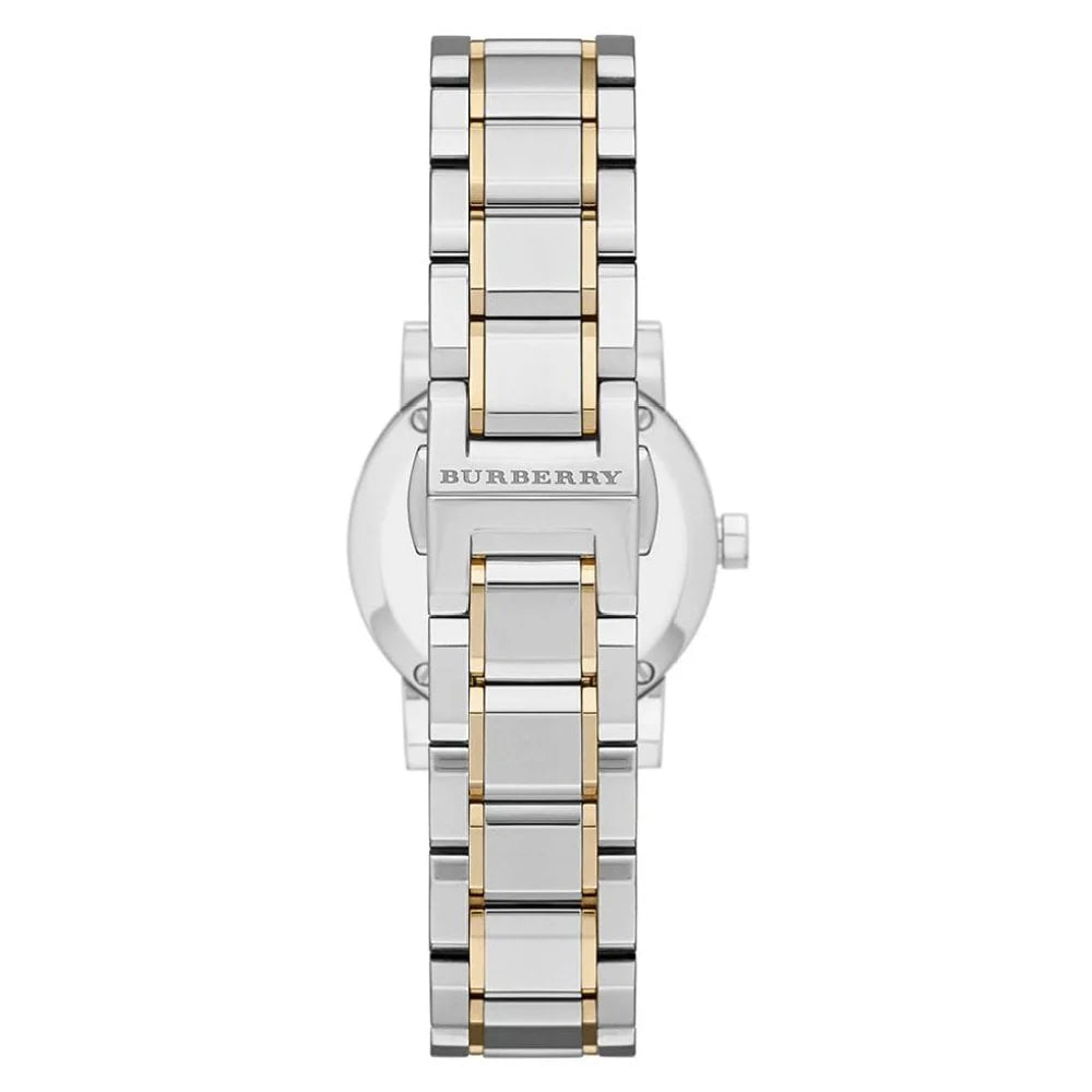 Burberry BU9217 Silver Dial Two-tone Stainless Steel Women's Watch