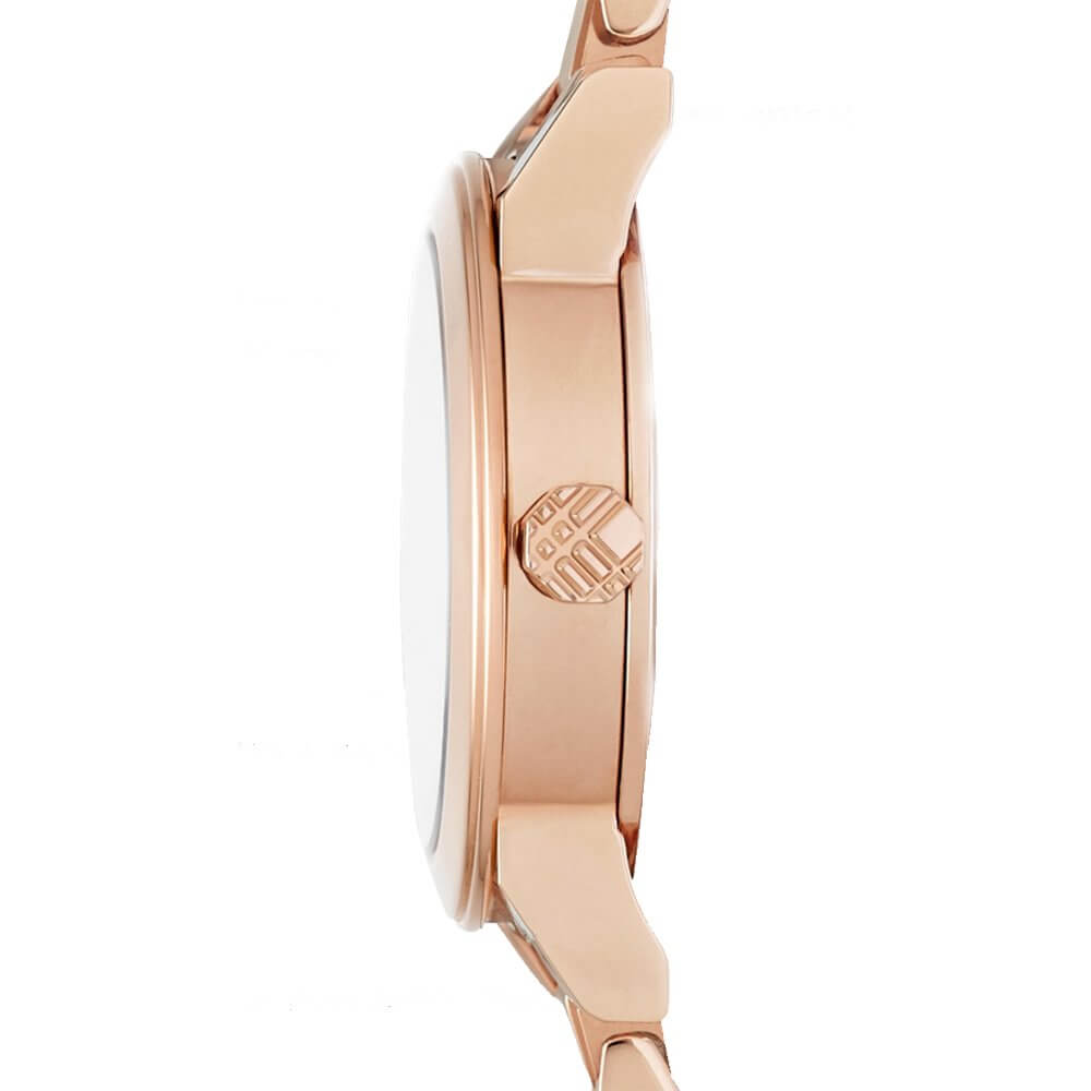 Burberry BU9228 Petite Beige Dial Rose Gold Women's Watch