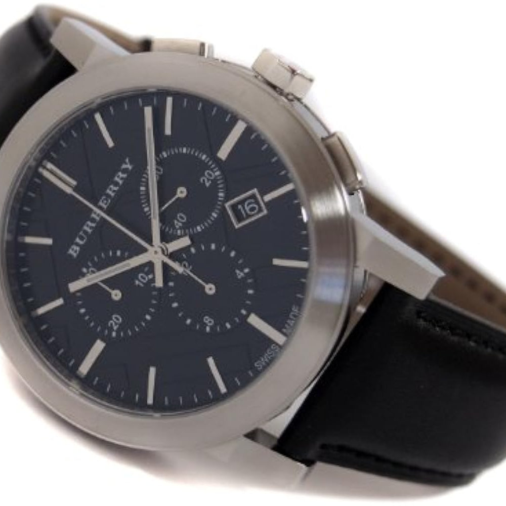 Burberry BU9356 Black Leather Men's Watch
