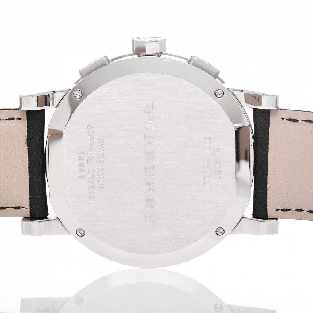 Burberry BU9357 Silver Tone Stainless Steel Men's Watch