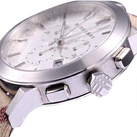 Burberry BU9357 Silver Tone Stainless Steel Men's Watch