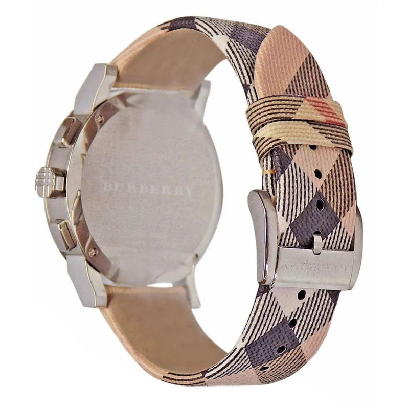 Burberry BU9357 Silver Tone Stainless Steel Men's Watch