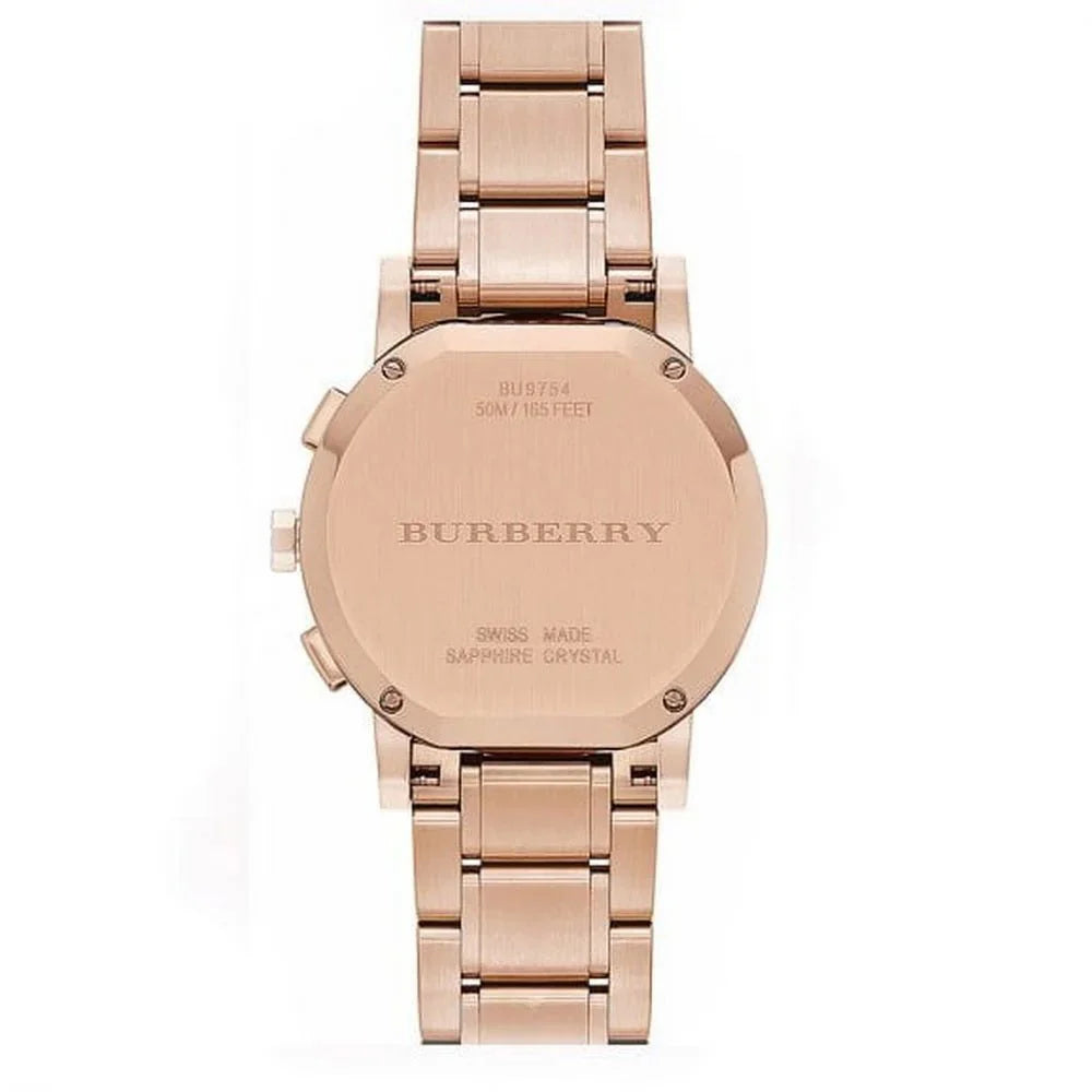 Burberry BU9754 Rose Gold Women's Watch