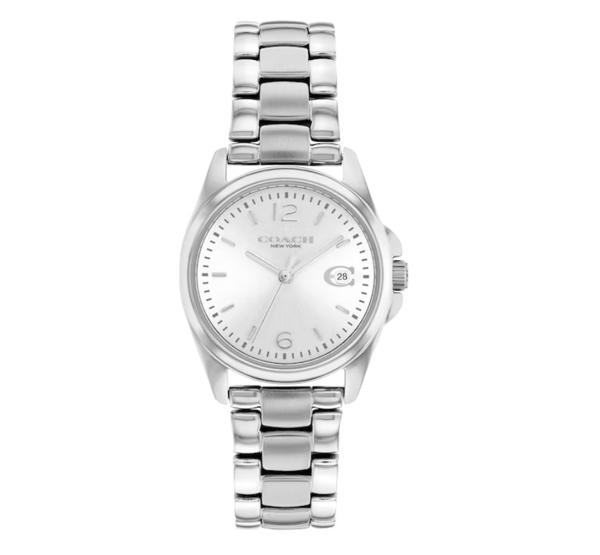 Coach 14503906 Greyson with Silver-Tone Dial Women's Watch