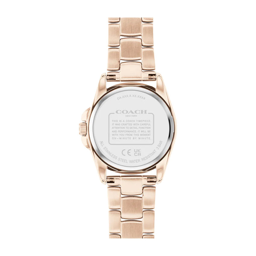 Coach 14503908 Carnation Gold Steel Women's Watch