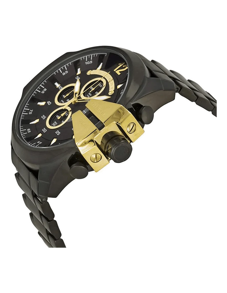 Diesel DZ4338 Mega Chief Black Men's Watch
