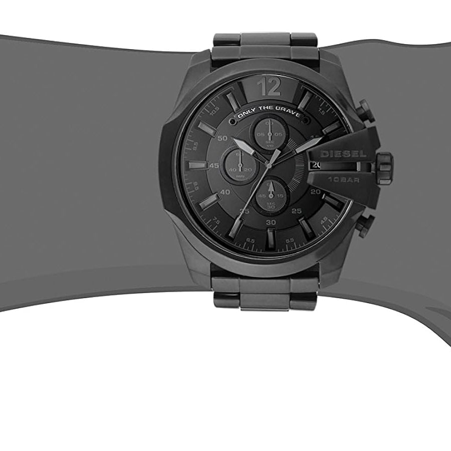 Diesel DZ4355 All Black Mega Chief Men's Watch