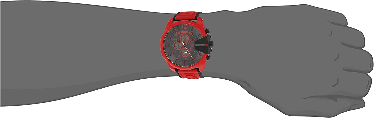 Diesel DZ4526 Mega Chief Red Men's Watch
