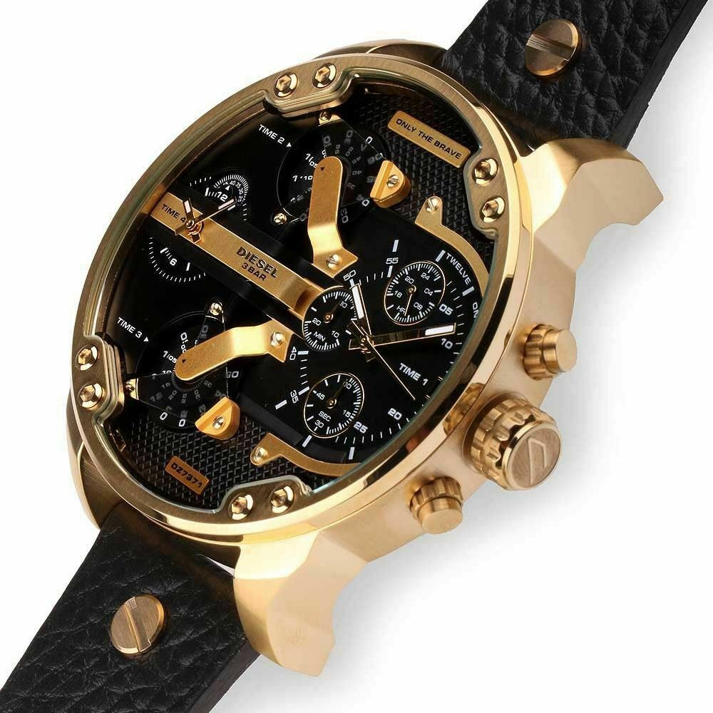 Diesel DZ7371 Big Daddy Gold Men's Watch