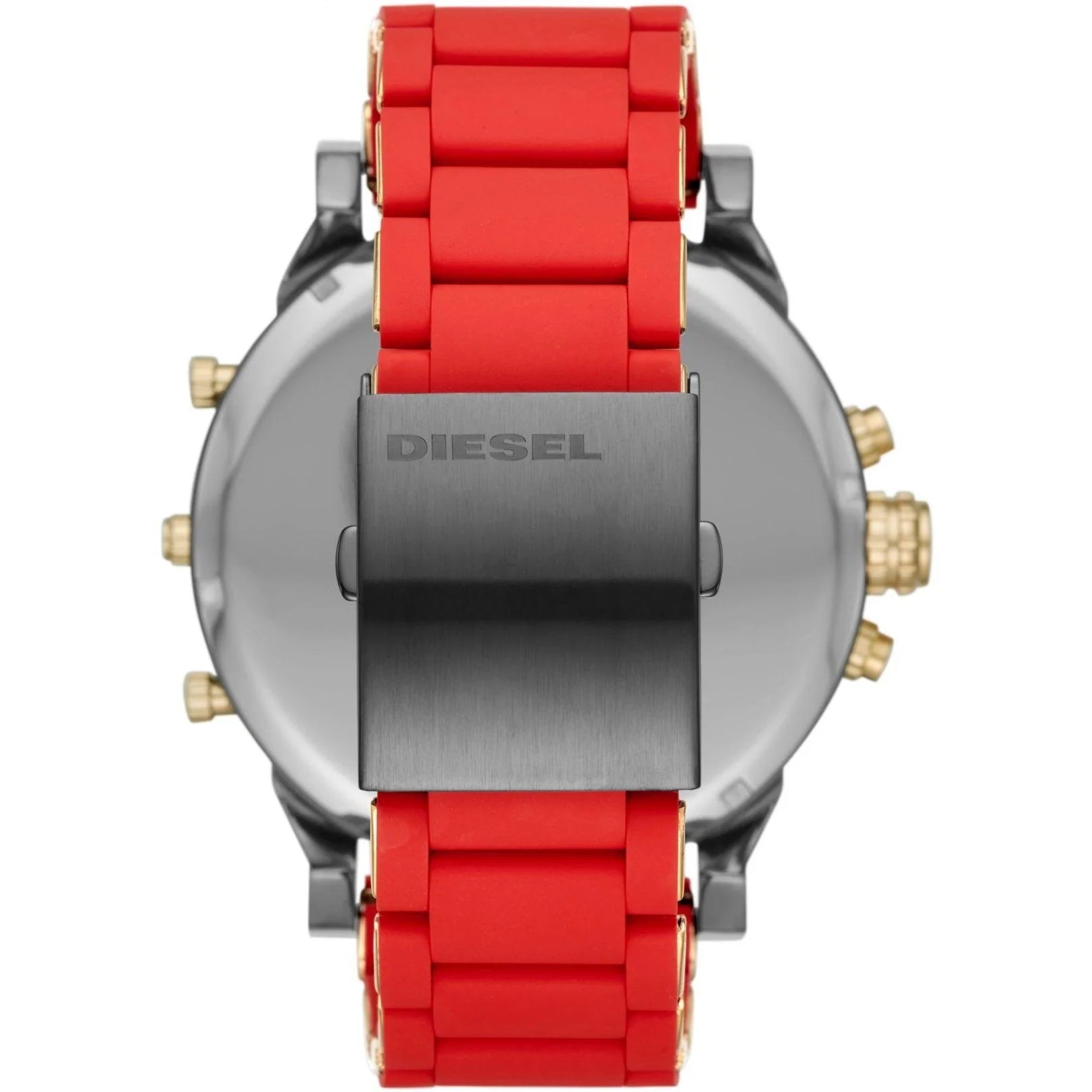 Diesel DZ7430 Mr Daddy 2.0 Chronograph Red Rubber Strap Men's Watch