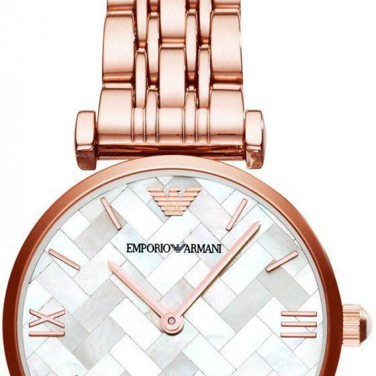 Emporio AR11110 Arman Rose Gold Women's Watch