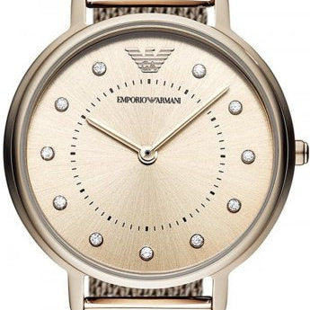 Emporio AR11129 Armani Pink Dial Women's Watch