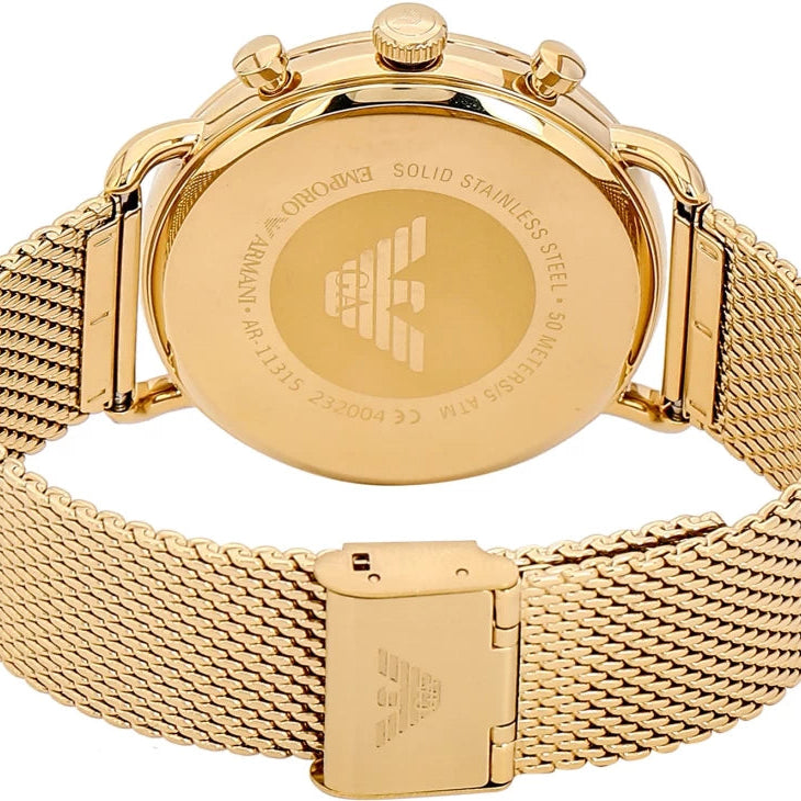 Emporio AR11315 Armani Cream Dial Men's Watch