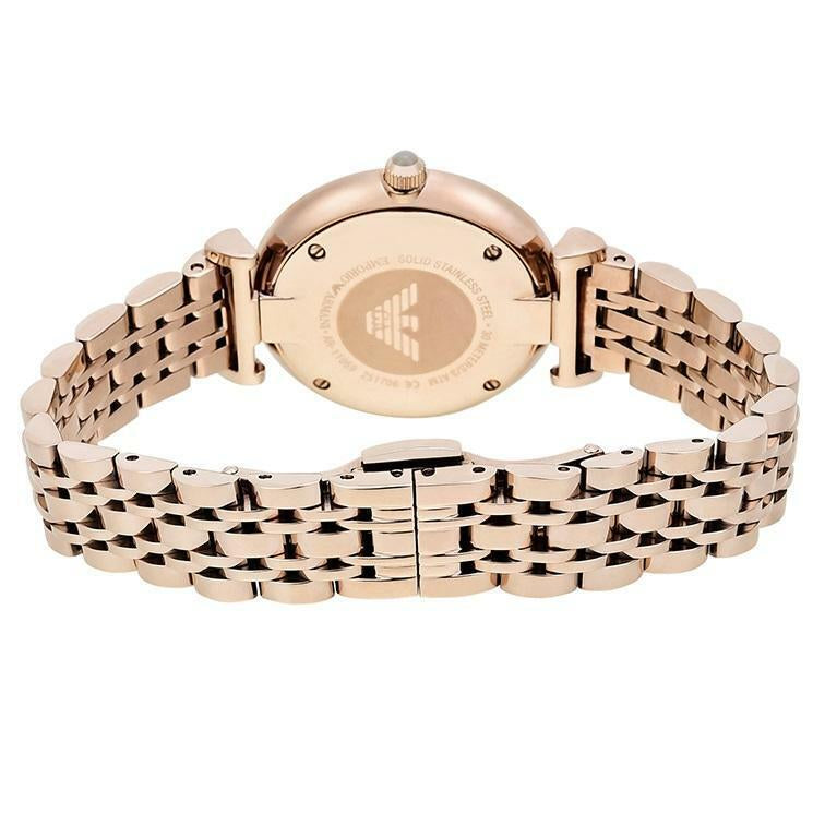 Emporio Armani AR11059 Rose Gold Dial Women's Watch