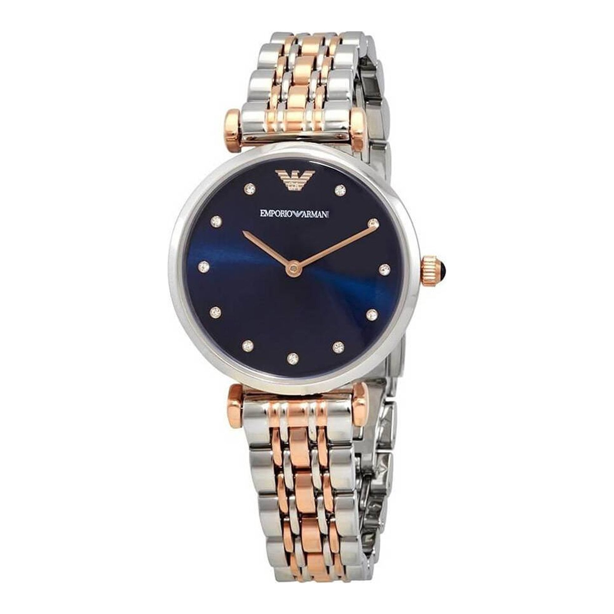 Emporio Armani AR11092 Crystal Blue Dial Women's Watch
