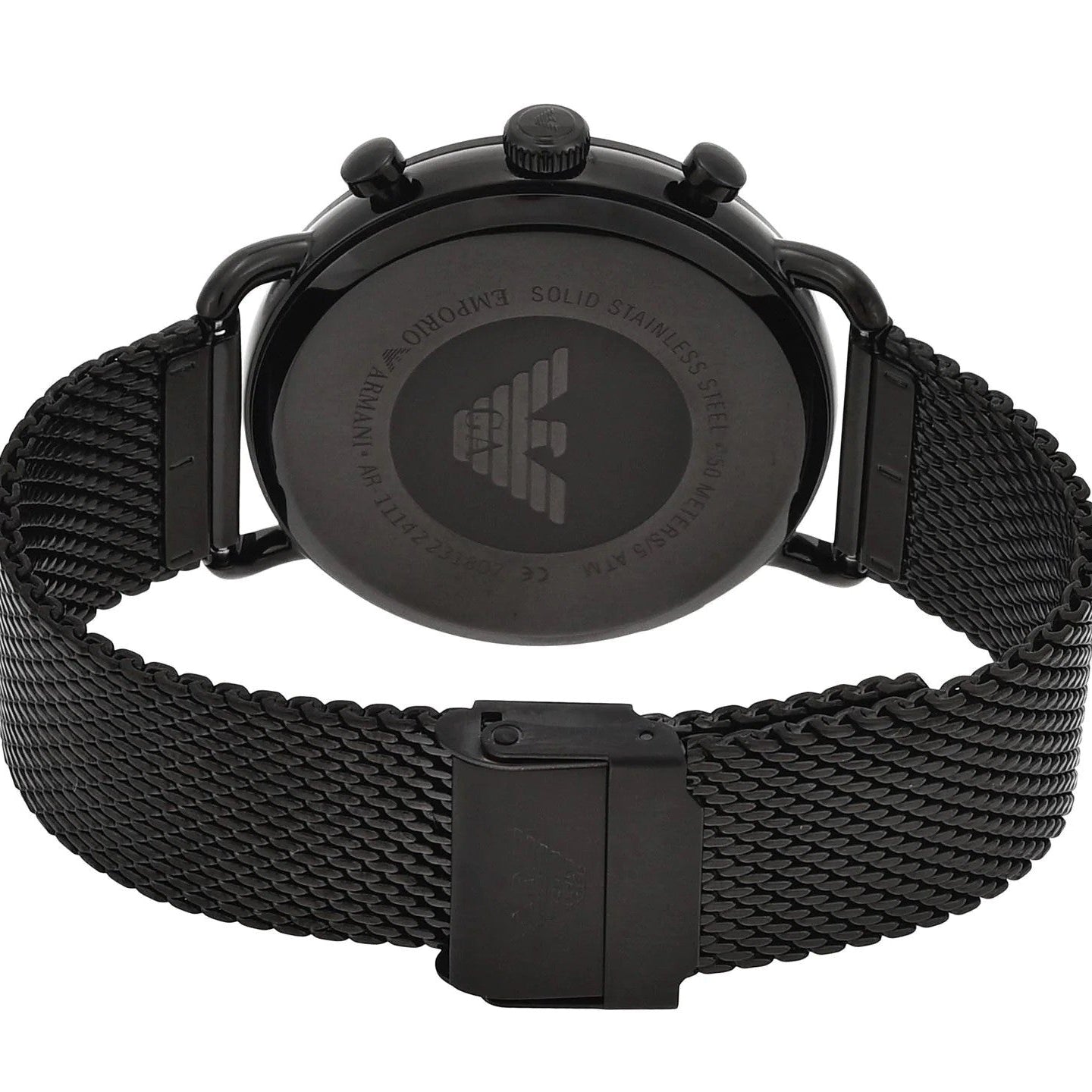 Emporio Armani AR11142 Aviator Black Men's Watch