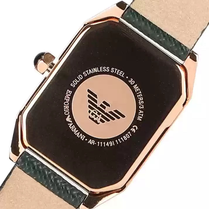 Emporio Armani AR11149 Black Mother of Pearl Women's Watch