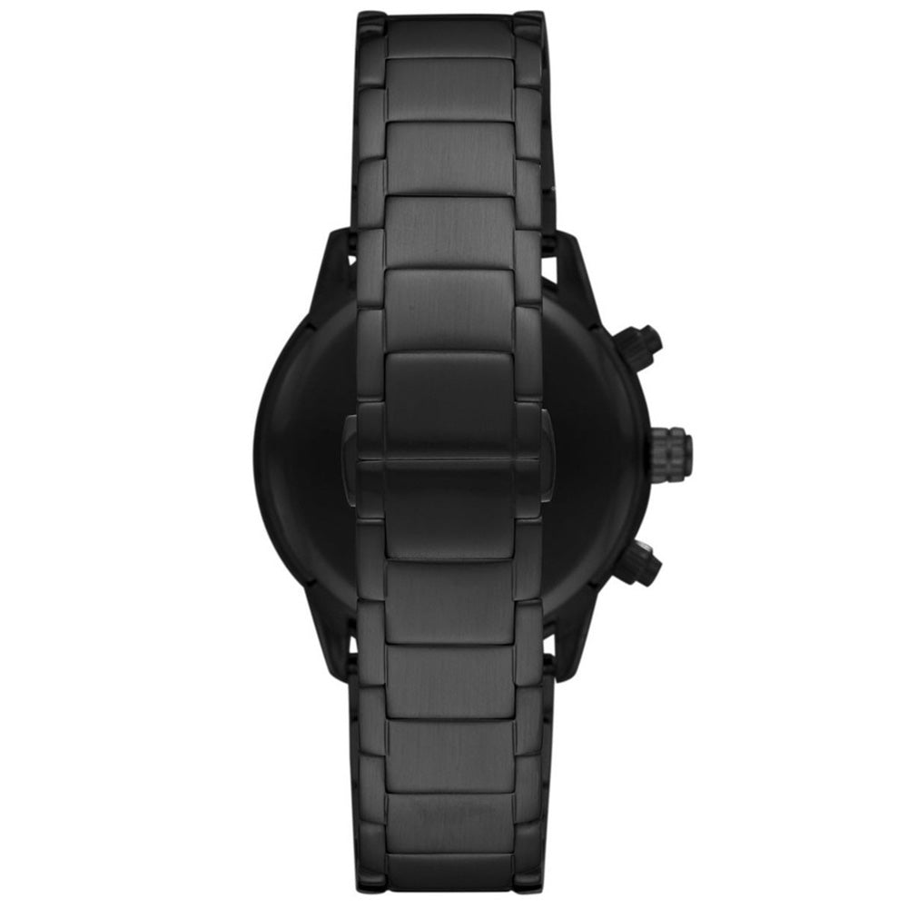 Emporio Armani AR11242 Mario Black Dial Men's Watch