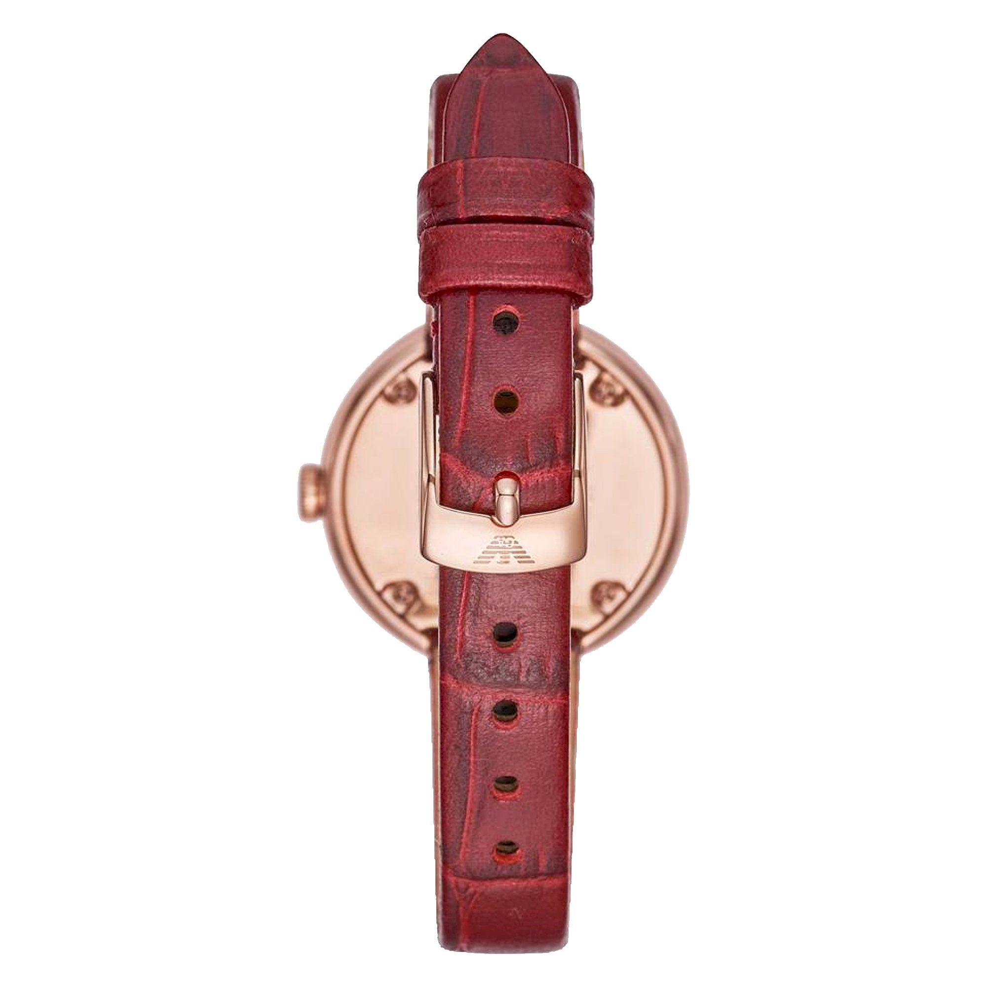 Emporio Armani AR11357 Red Leather Women's Watch