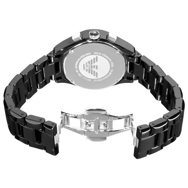Emporio Armani AR1401 Black Ceramic Women's Watch