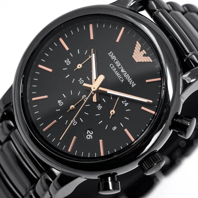 Emporio Armani AR1509 Black Dial Men's Watch