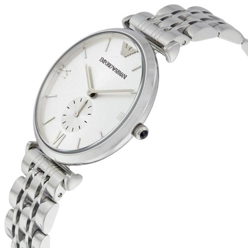 Emporio Armani AR1819 Classic Silver Men's Watch