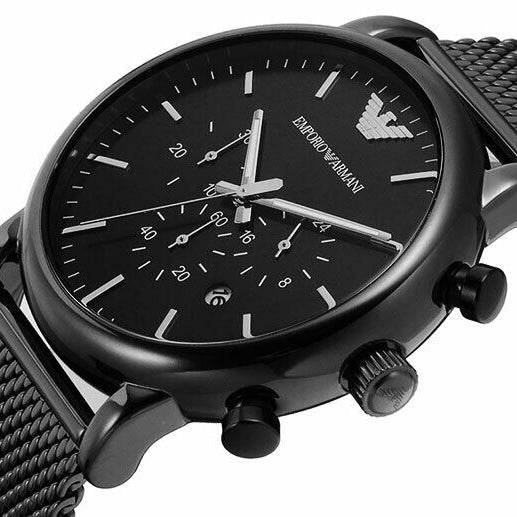 Emporio Armani AR1968 Black Dial Men's Watch