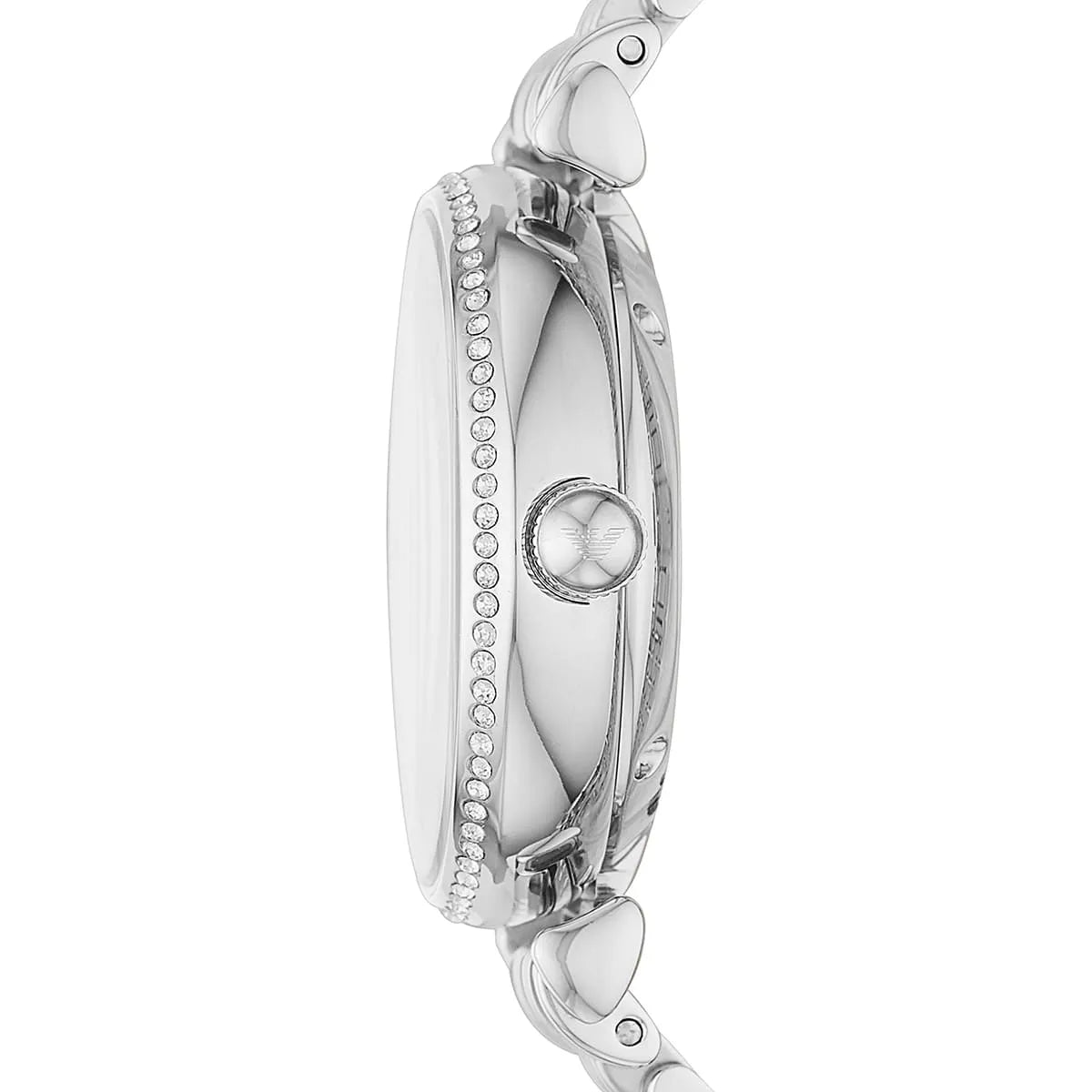 Emporio Armani AR60022 Crystal Silver Dial Women's Watch