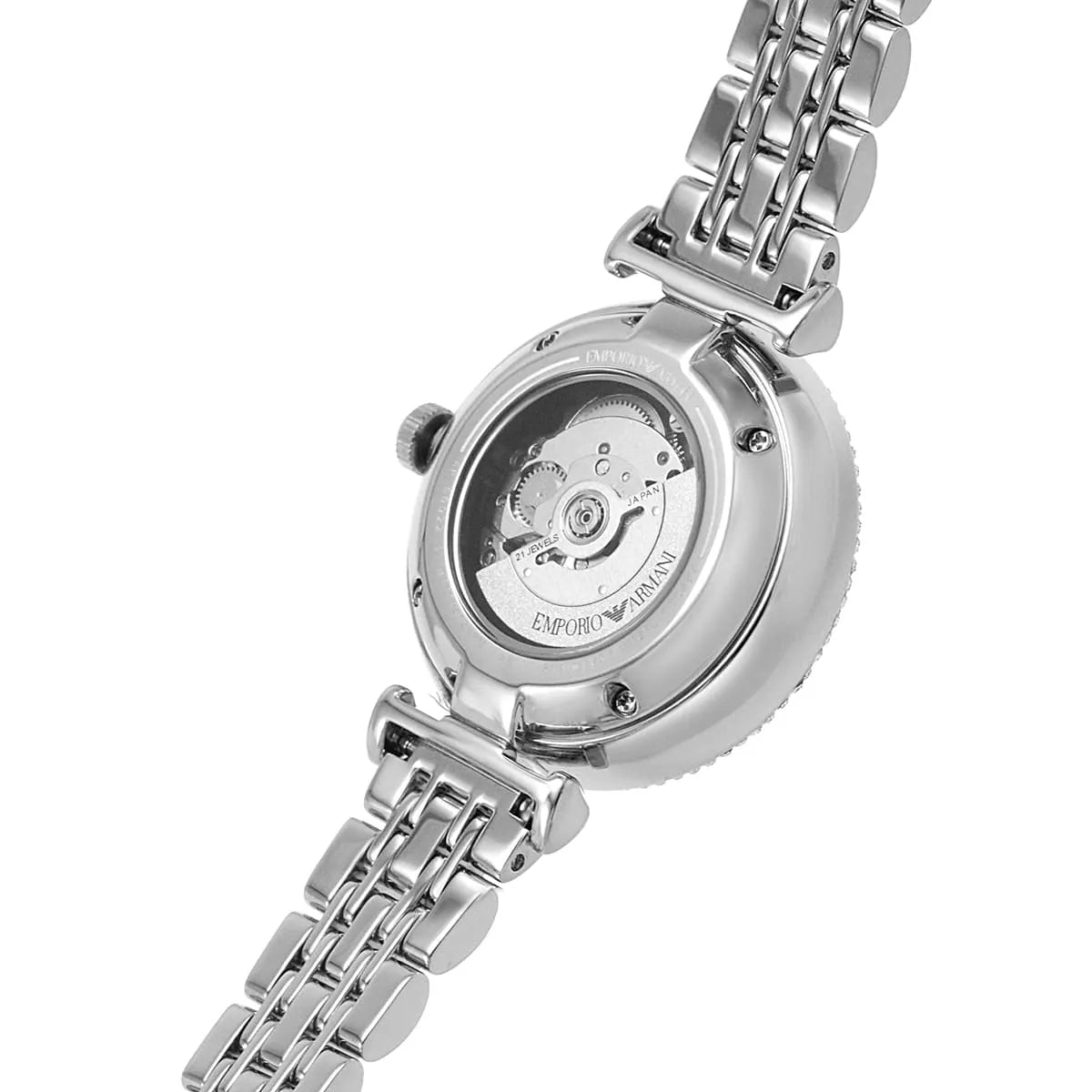 Emporio Armani AR60022 Crystal Silver Dial Women's Watch
