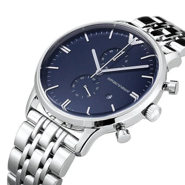 Emporio Armani AR80013 Silver Men's Watch