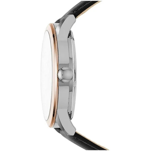 Fossil BQ2216 Flynn Black Leather Men's Watch