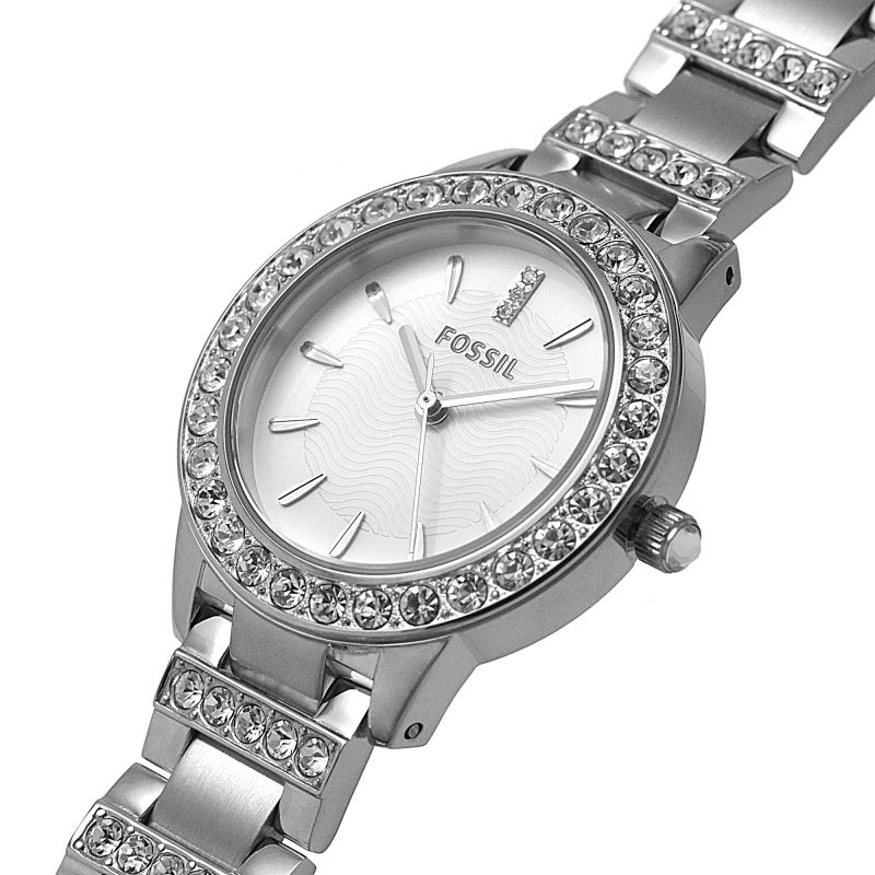 Fossil ES2362 Glitz White Dial Women's Watch