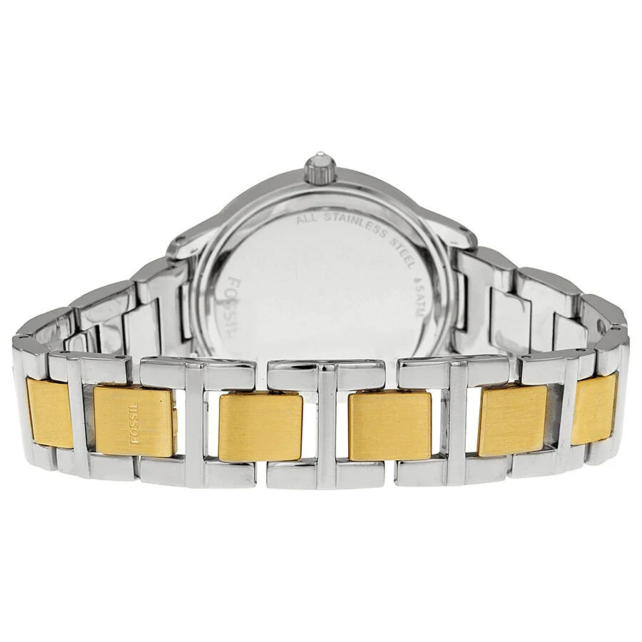 Fossil ES2409 Crystal Two-tone Women's Watch