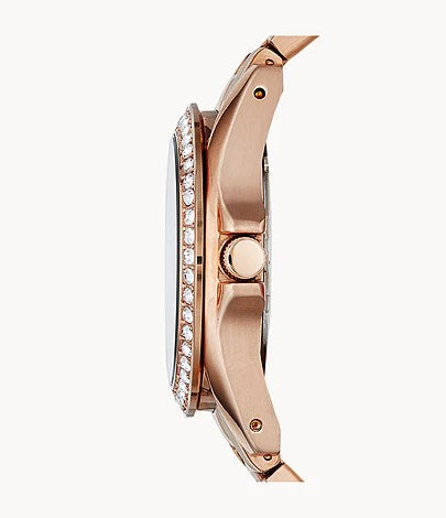 Fossil ES2811 Riley Multi-Function Rose Gold Diamond Women's Watch