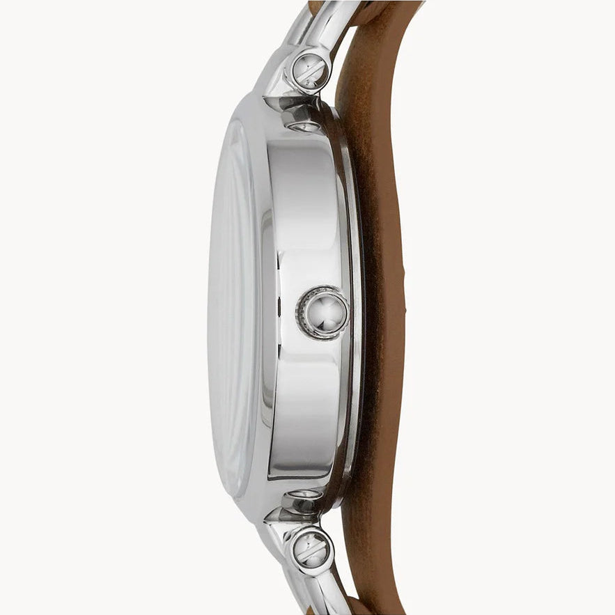 Fossil ES3060 Georgia Silver Dial Women's Watch