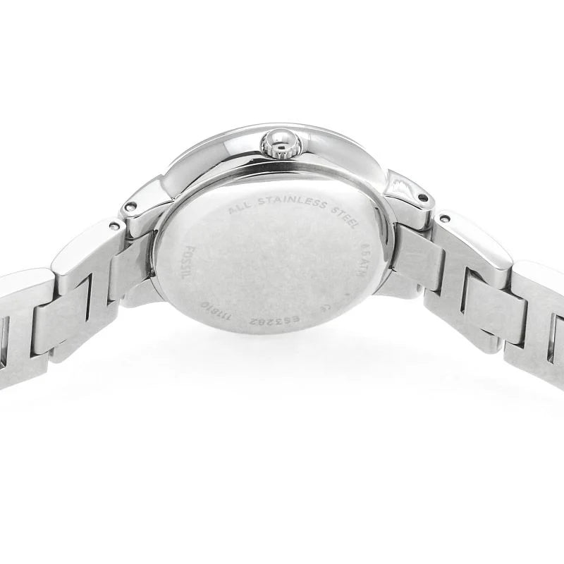 Fossil ES3282 Virginia Silver Dial Stainless Steel Women's Watch