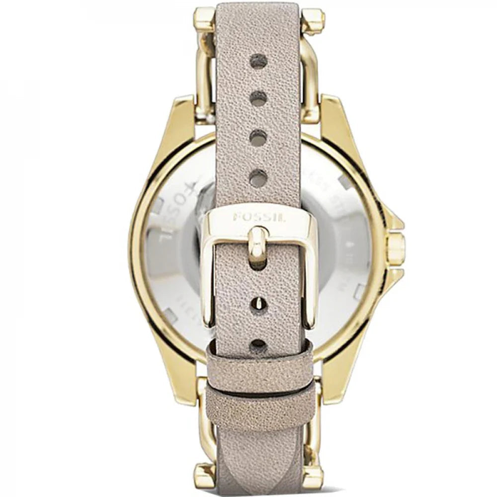 Fossil ES3465 Riley Beige Dial Women's Watch