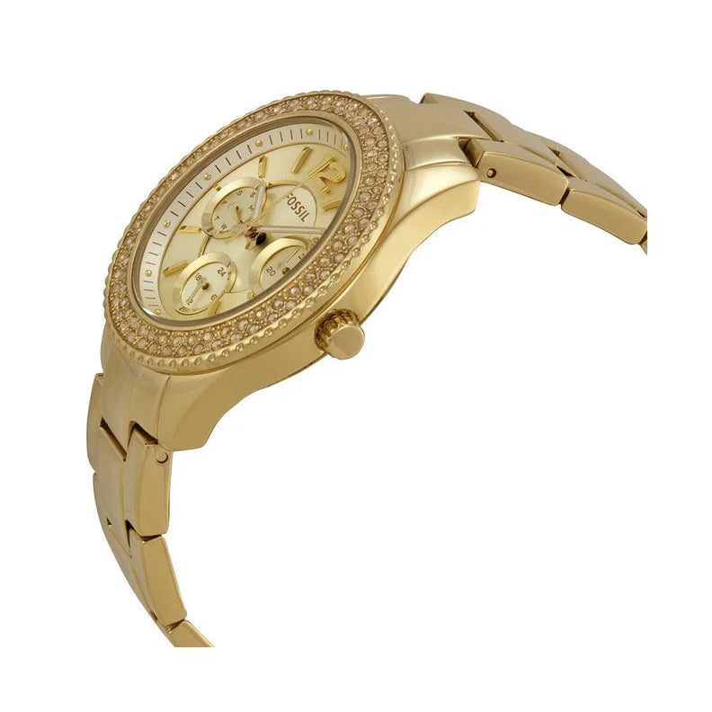 Fossil ES3589 Stella Multi-Function Beige Dial Women's Watch
