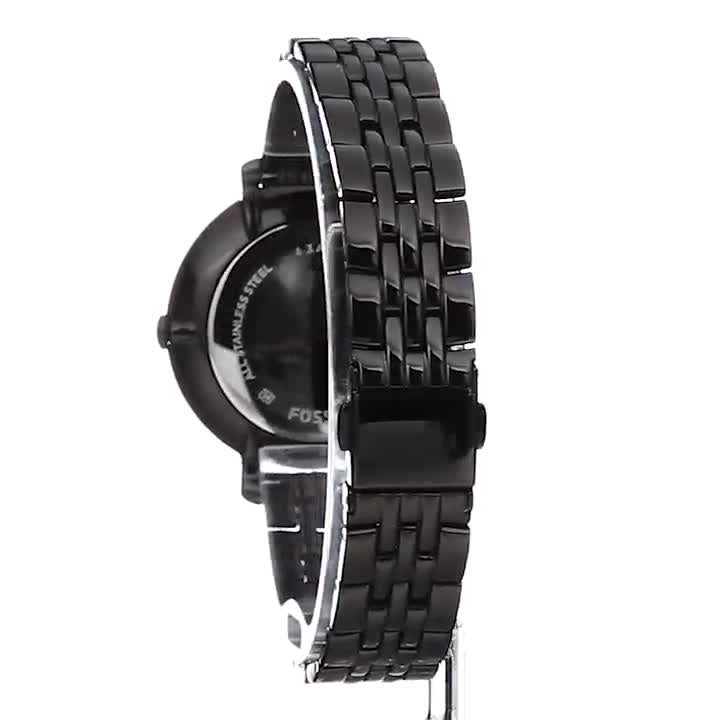 Fossil ES3614 Jacqueline Black Stainless-Steel Quartz Women's Watch