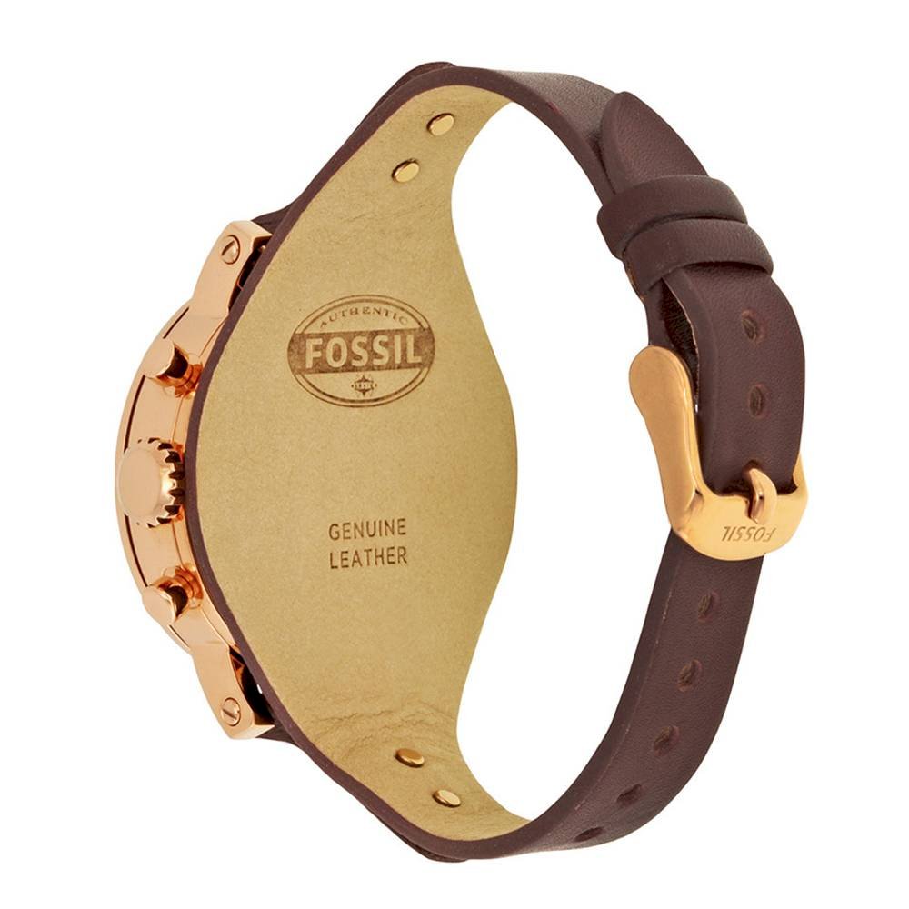 Fossil ES3616 Boyfriend Chronograph White Dial Women's Watch